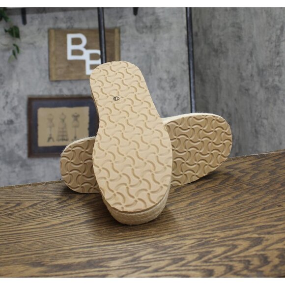 NWT MIA Womens Freyja Slip-On Wedge Sandals GS1571409 Sand Brown 7.5M - Picture 10 of 11